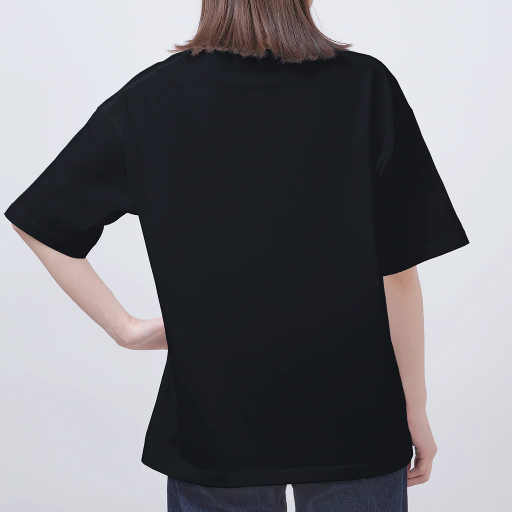 Djiro Online Shopの傾くグラスの薔薇Tシャツ オーバーサイズTシャツ