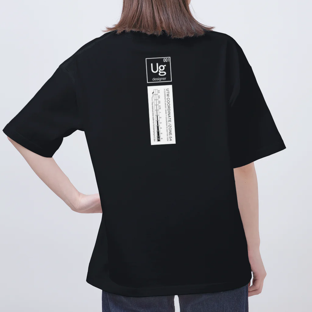 UG001 / Apparel lineのUG001 infographic オーバーサイズTシャツ