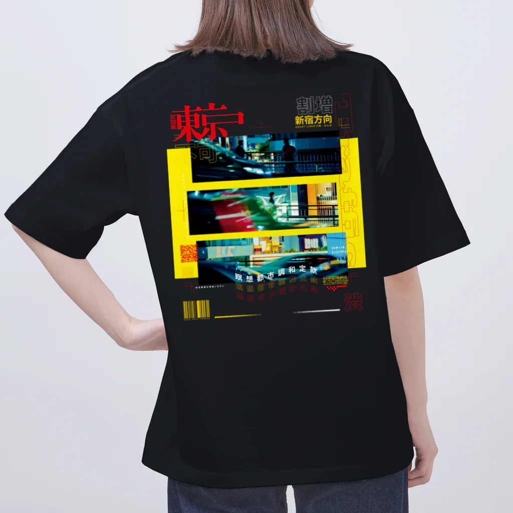 Ramble eyeの無認可東京_III_C オーバーサイズTシャツ