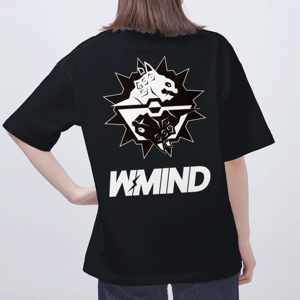 W-MINDのNeoTokyoPunks×W-MIND（文字付き） オーバーサイズTシャツ