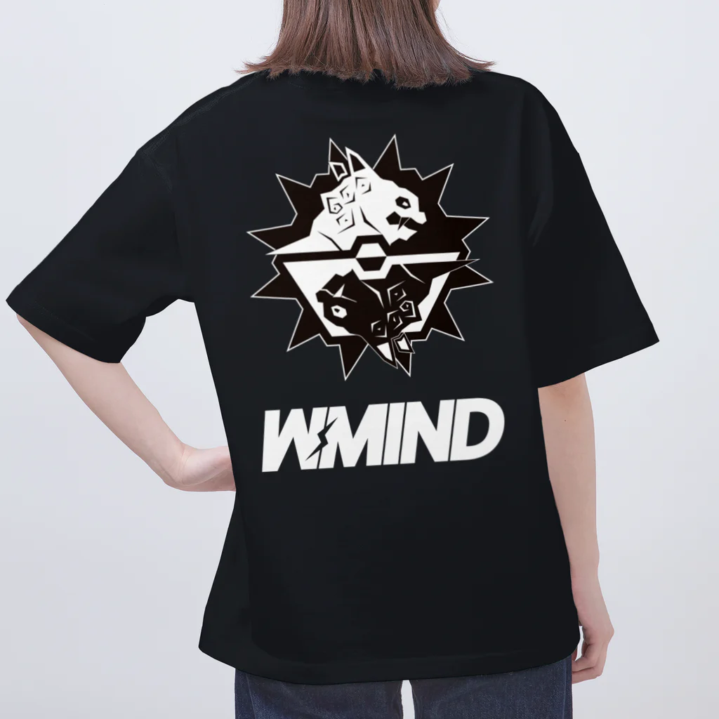 W-MINDのNeoTokyoPunks×W-MIND（文字付き） Oversized T-Shirt