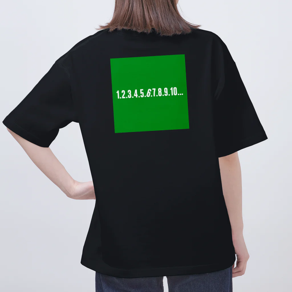 MANEKINEKOの『 1.2.3...』 Oversized T-Shirt