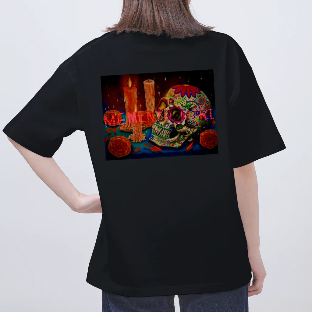 MAKTUBのmemento mori オーバーサイズTシャツ