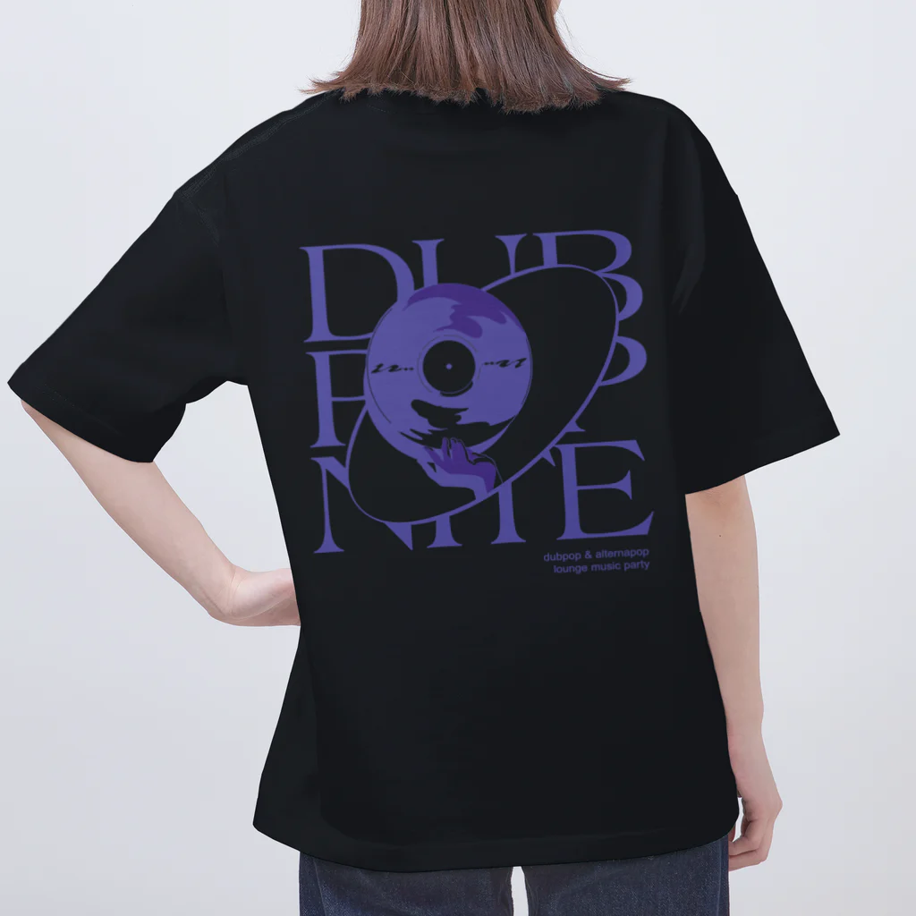 DUBPOPNITEANDMOREのDPN11 / OVER SIZE TEE (blue nite) オーバーサイズTシャツ