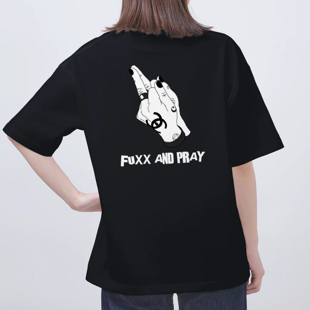 Culture Clubの[ Culture Club ] FuXX and Pray Oversized T-sh① Oversized T-Shirt