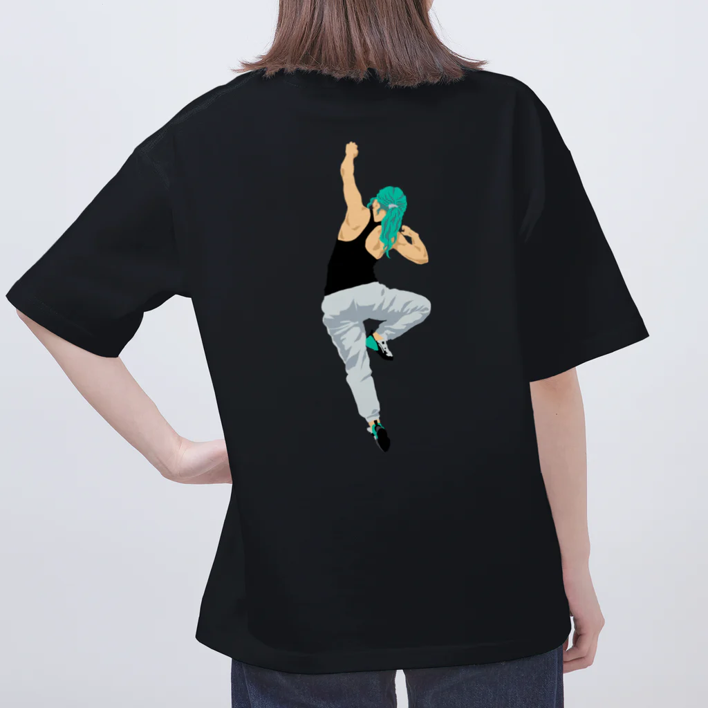 RASRASの登る子さん６号 Oversized T-Shirt