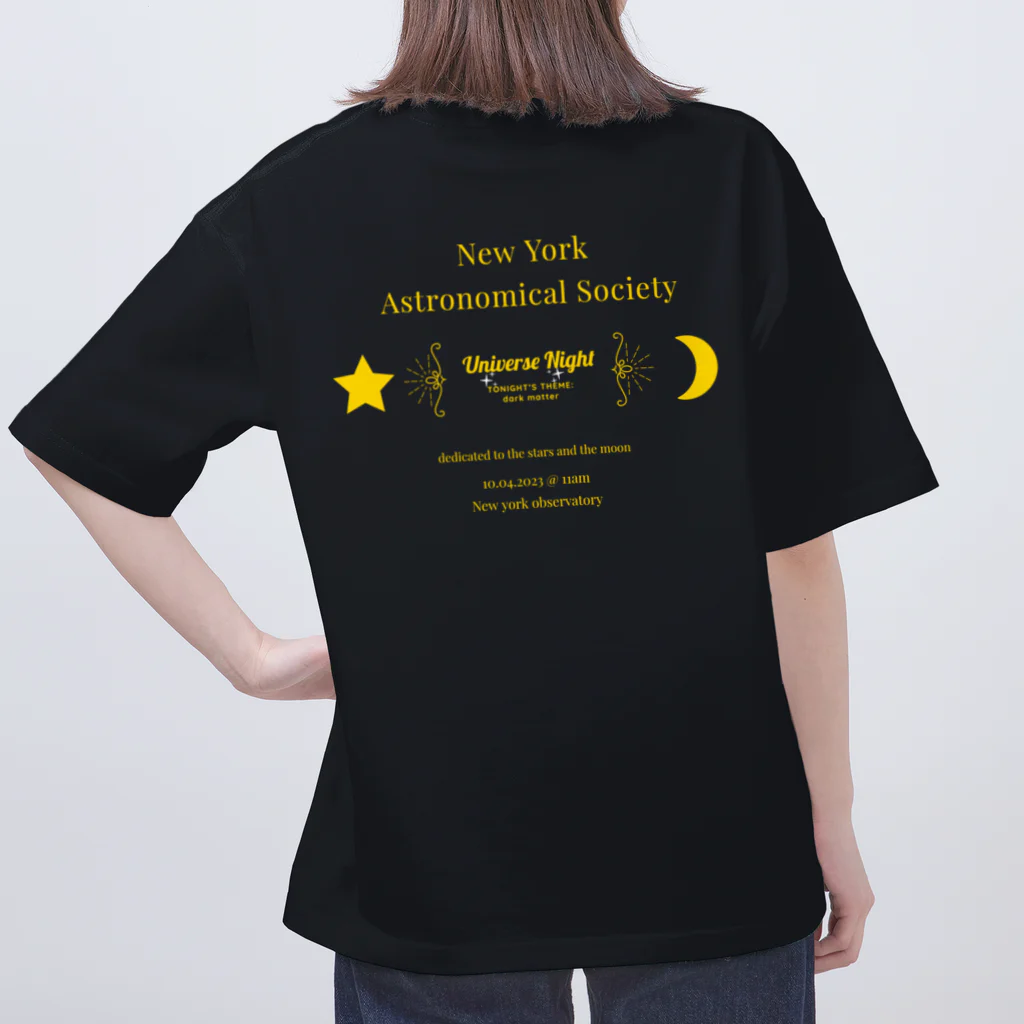 架空屋　好きな指のニューヨーク天文学会　公式グッズ オーバーサイズTシャツ