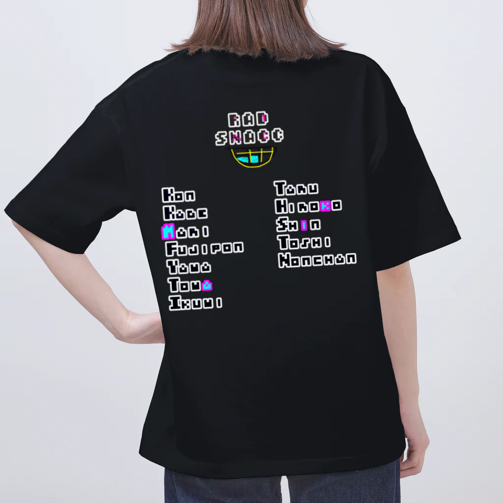 RADsNaccのAZURメンバーTシャツ両面2022 オーバーサイズTシャツ