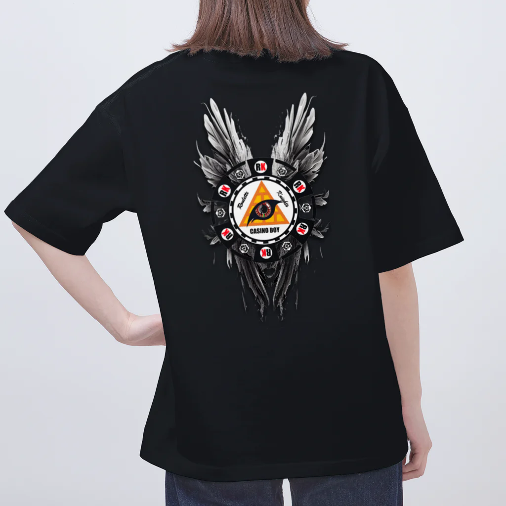 CASINOBOYのROULETTE KNIGHTS NO,φ CASINOBOY Oversized T-Shirt