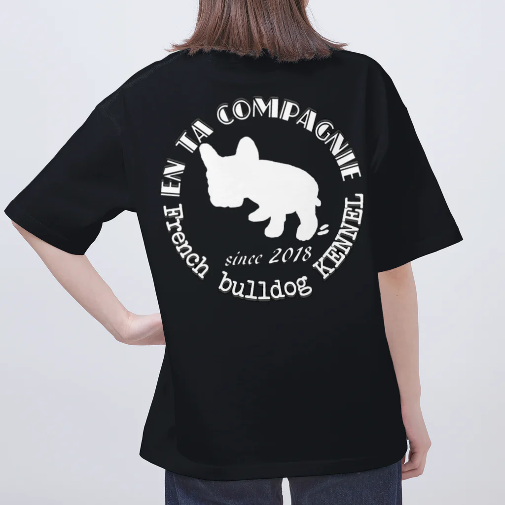 entacompagnie_kennelのアンタコンパニーケンネル ロゴマーク オーバーサイズTシャツ