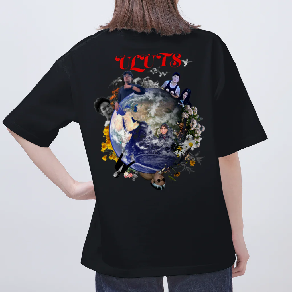 Urchin livin' under the streetのuluts earth オーバーサイズTシャツ