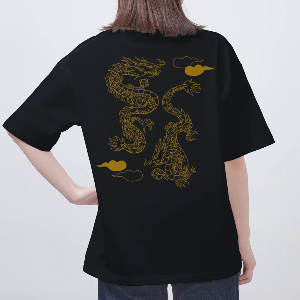 cerita-turの昇り龍と降り龍　 Oversized T-Shirt