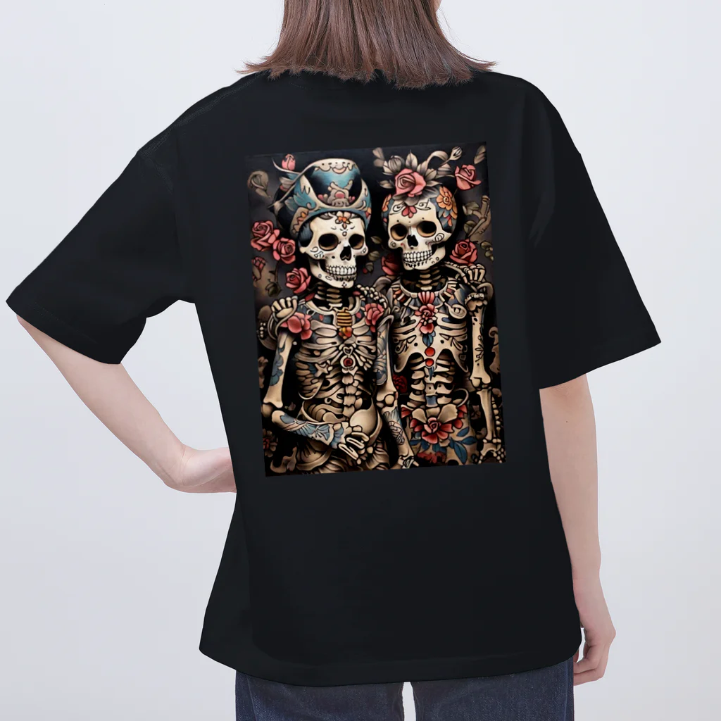 Skull sectionのきれいなガイコツ オーバーサイズTシャツ