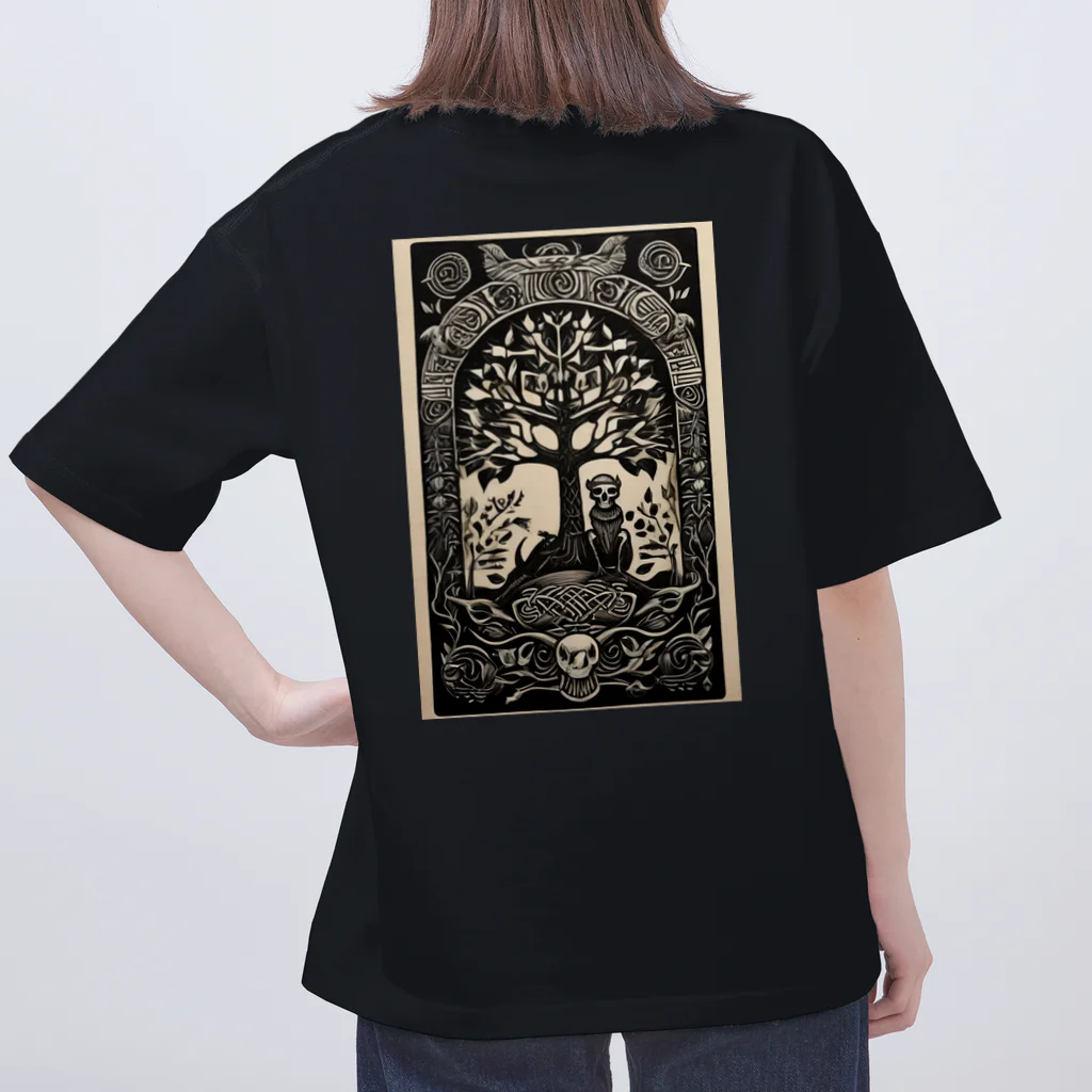 Skull sectionのドクロの木 オーバーサイズTシャツ