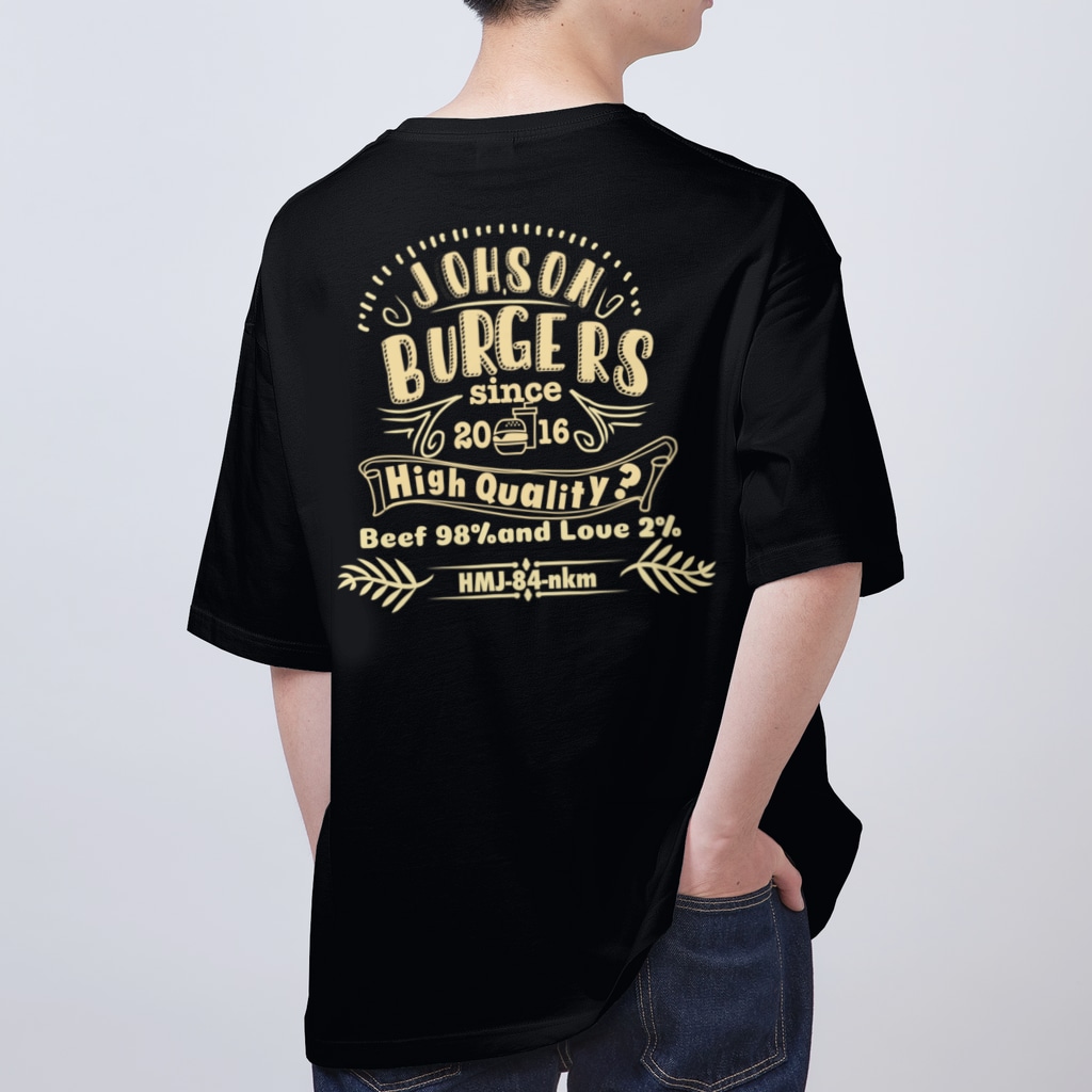 Johson BurgersのJohson Oversized T-Shirt