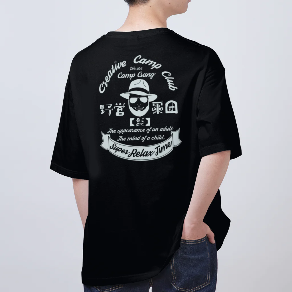 campgang.jp 公式 ONLINE SHOPのALL SMOKES 別注 Camp Gang 白髭 オーバーサイズTシャツ