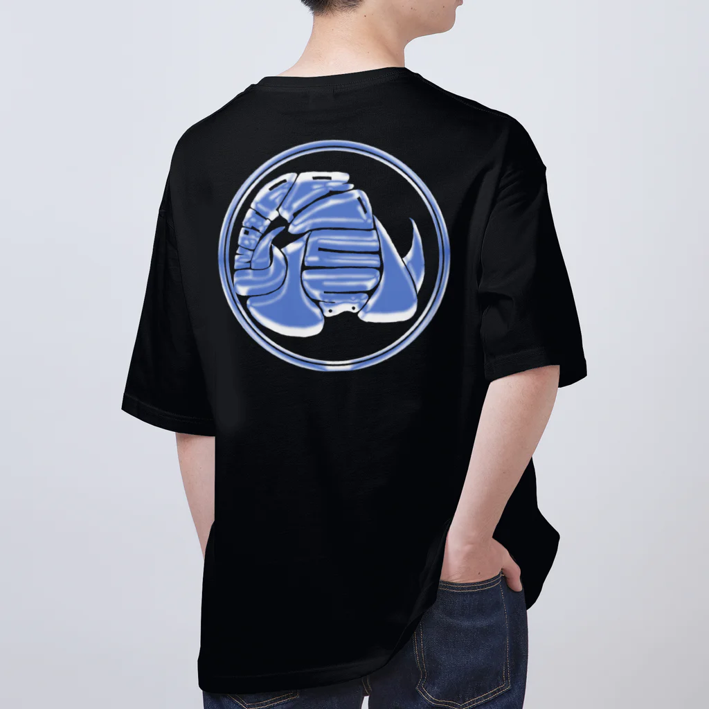 scorpion★のscorpion★両面 BLUE Oversized T-Shirt