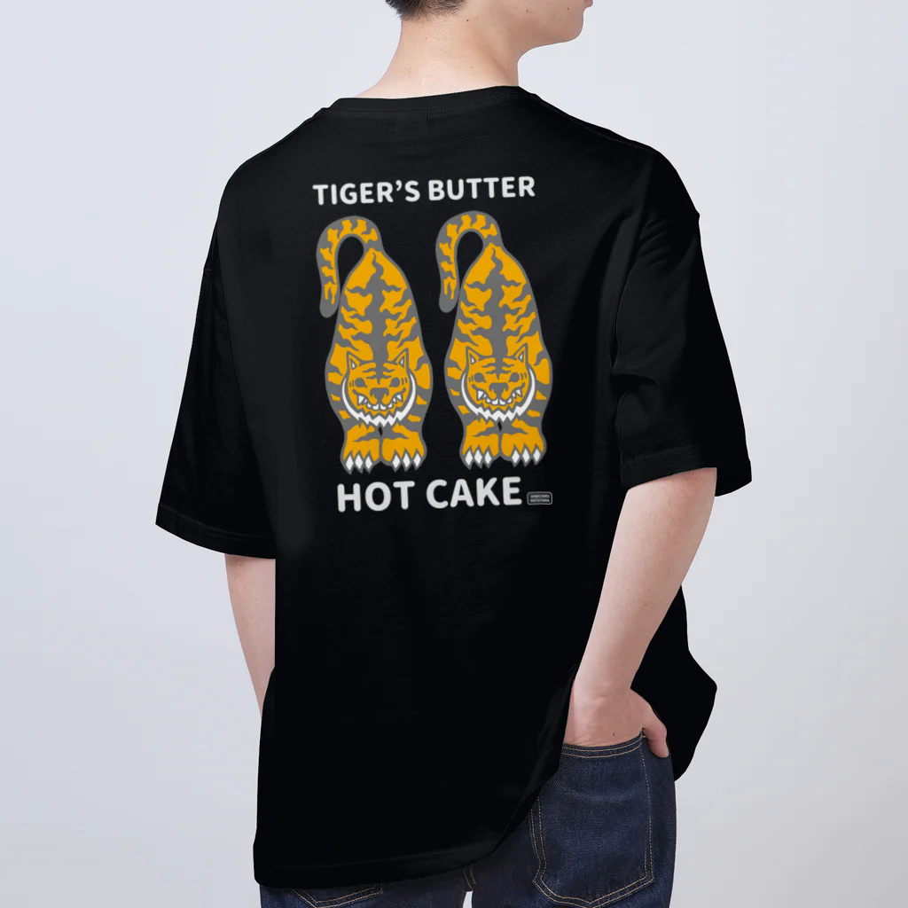 shinichiro matsuyamaのTIGER BUTTER HOT CAKE 濃色 Oversized T-Shirt