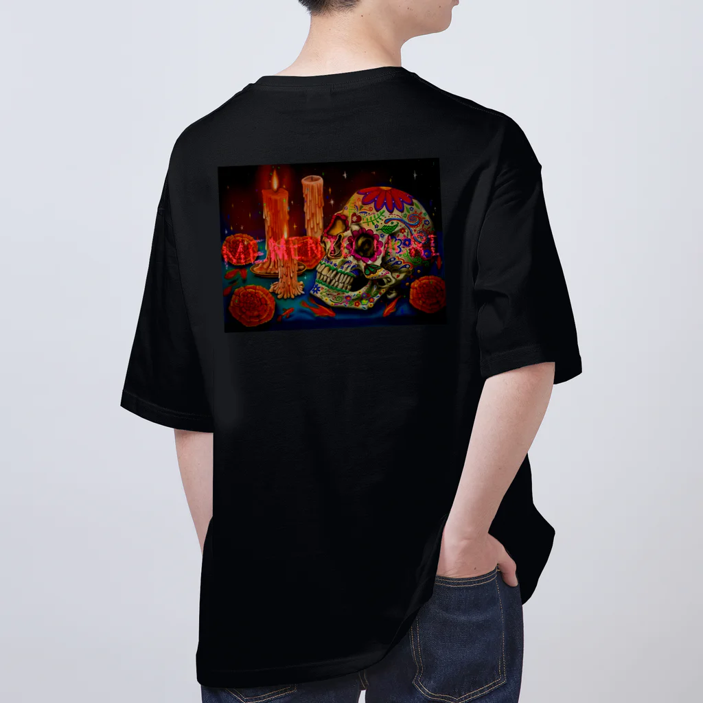 MAKTUBのmemento mori オーバーサイズTシャツ