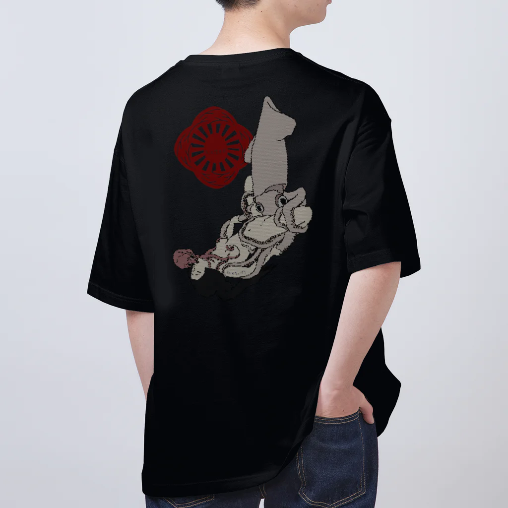 Culture Clubの[ Culture Club ] 文化倶楽部：点描春画 OS T-sh② Oversized T-Shirt