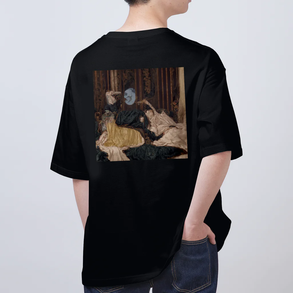 junkikimokugyoの帝国陸軍Tシャツ(黒用) Oversized T-Shirt