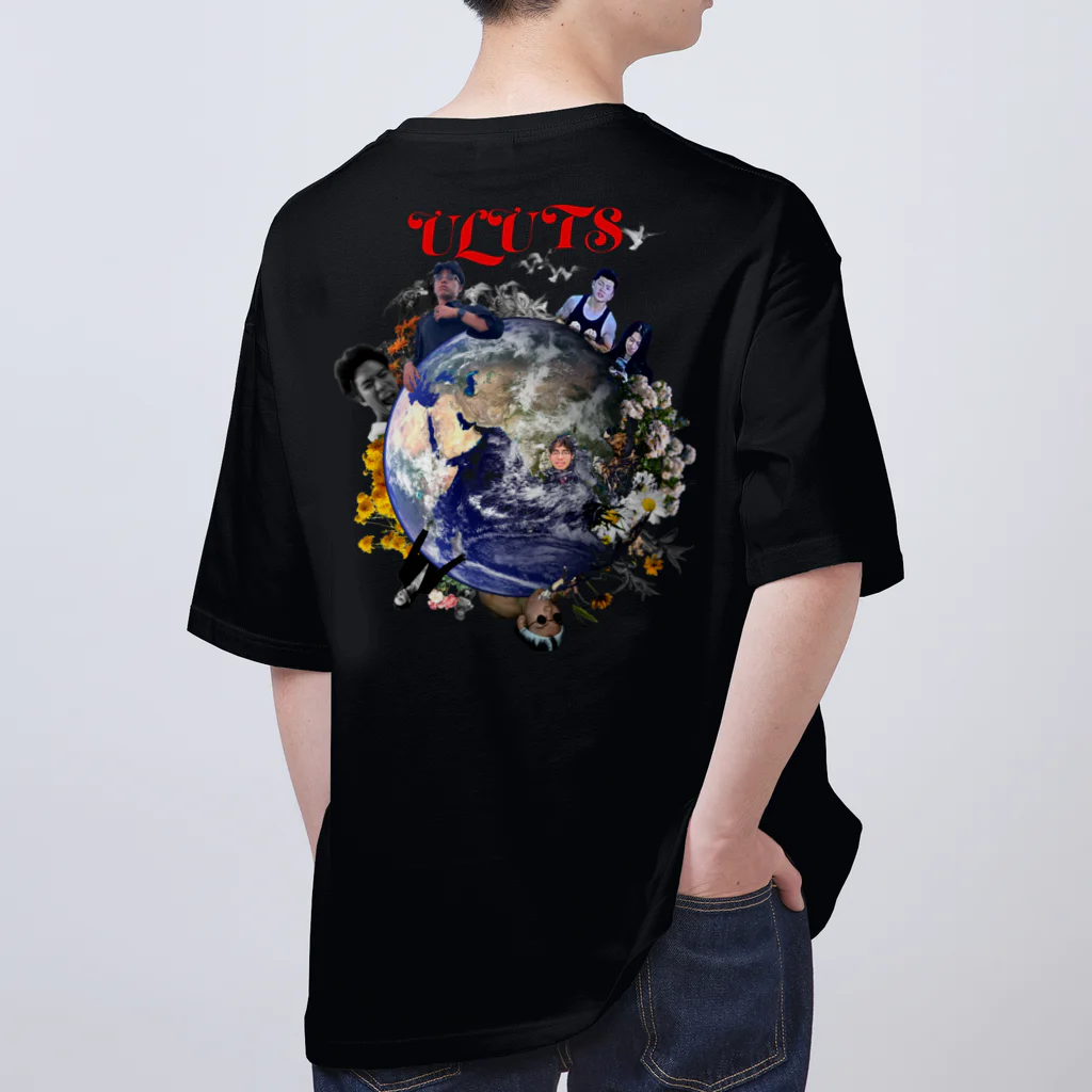 Urchin livin' under the streetのuluts earth オーバーサイズTシャツ