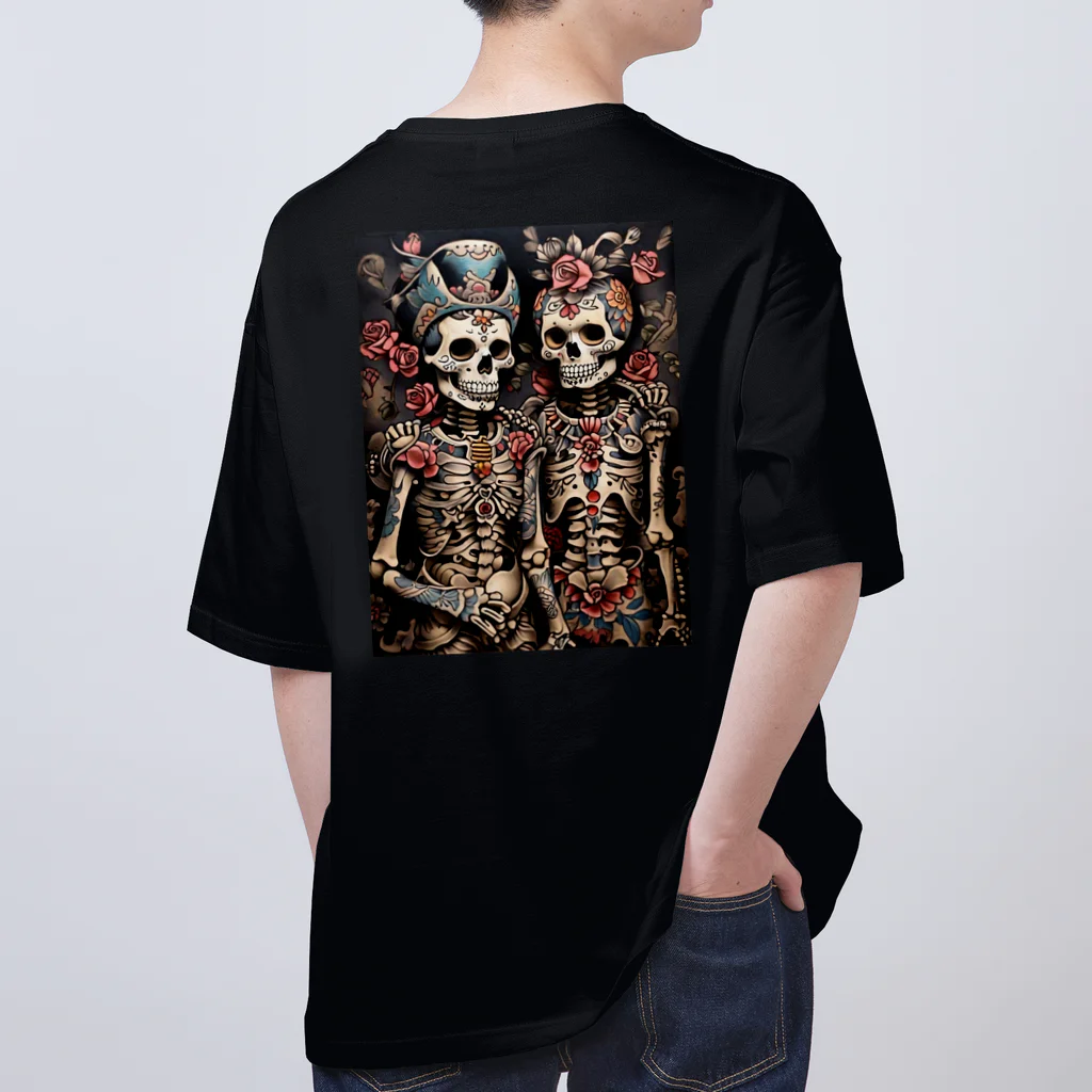 Skull sectionのきれいなガイコツ オーバーサイズTシャツ