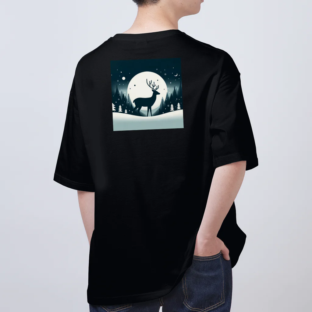 niko&PANDA shopの自由なトナカイ Oversized T-Shirt