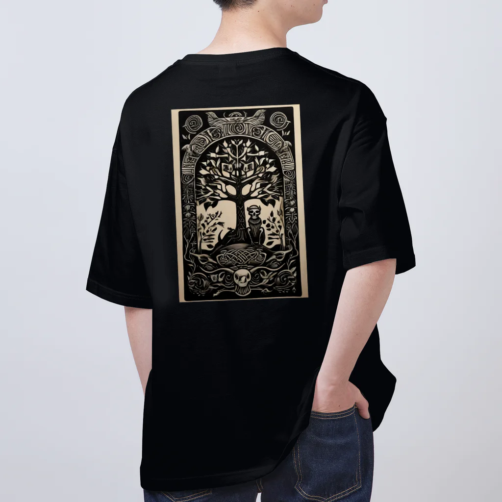 Skull sectionのドクロの木 オーバーサイズTシャツ