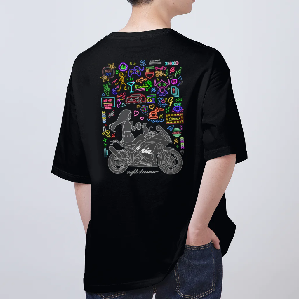 Puni_tsuchinokoのNeon Oversized T-Shirt