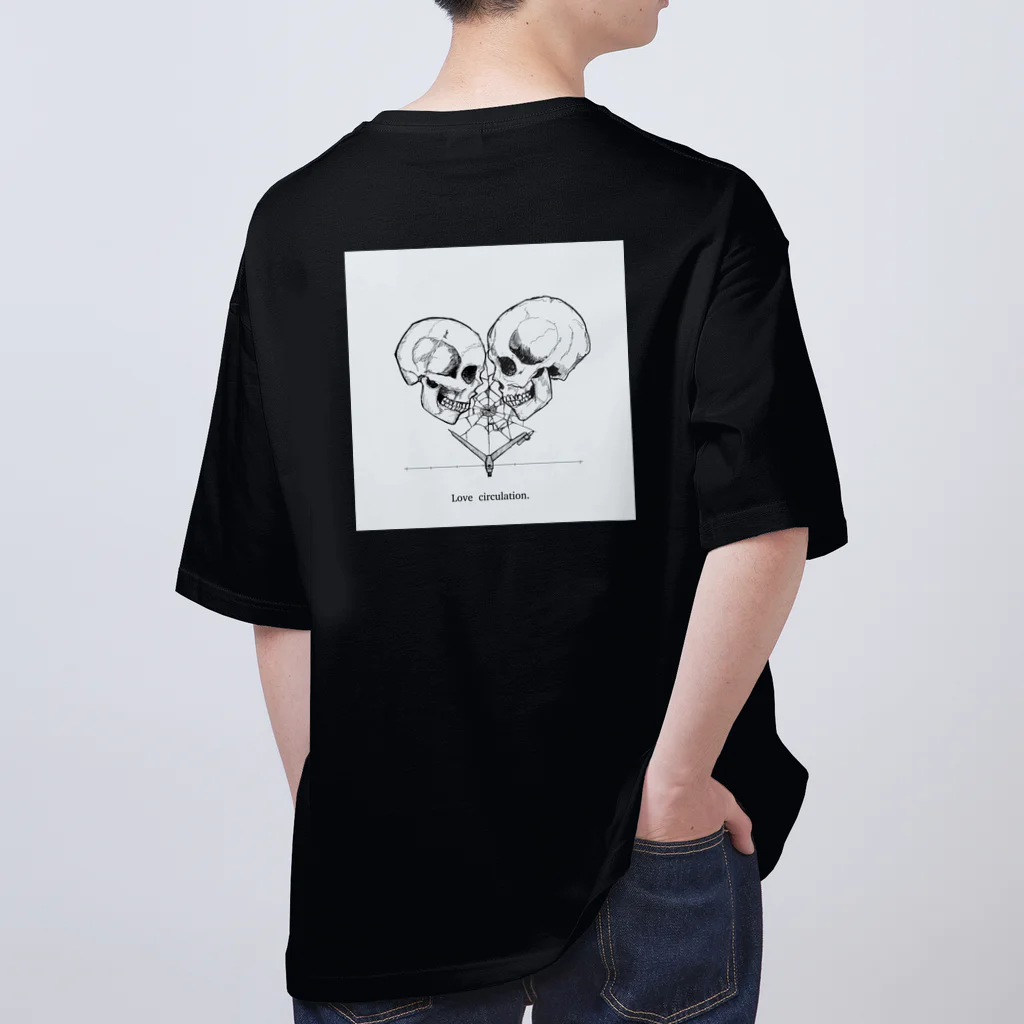 cotamのlove circulation Oversized T-Shirt