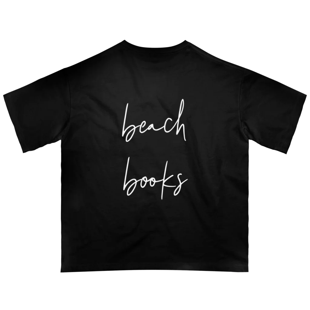 beach books NIGHTのbeach books oversized t-shirt Oversized T-Shirt