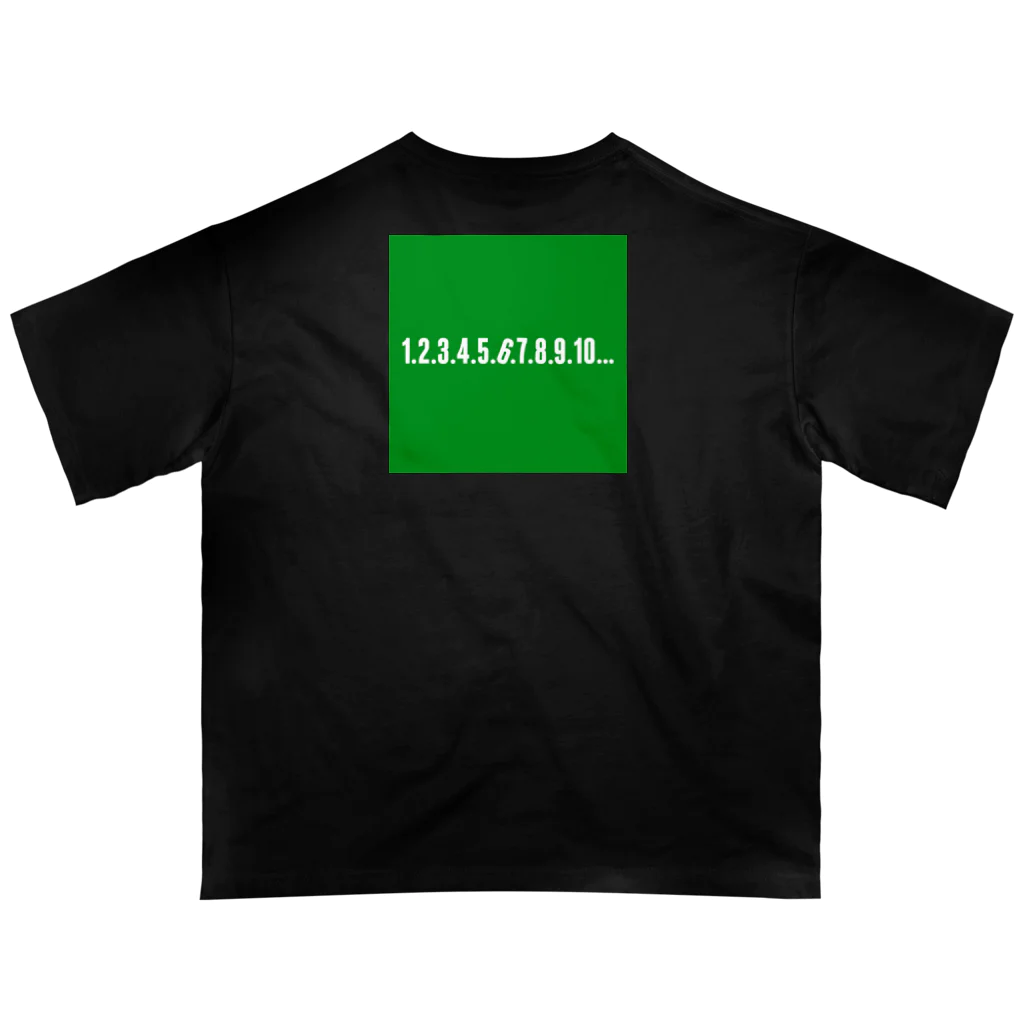 MANEKINEKOの『 1.2.3...』 Oversized T-Shirt