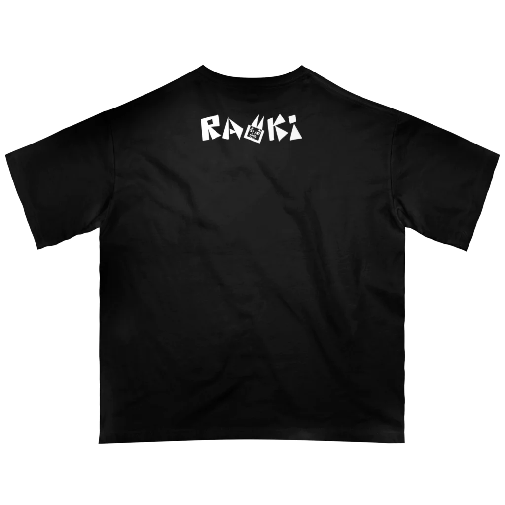 RAMUKiのRide兜（白） オーバーサイズTシャツ