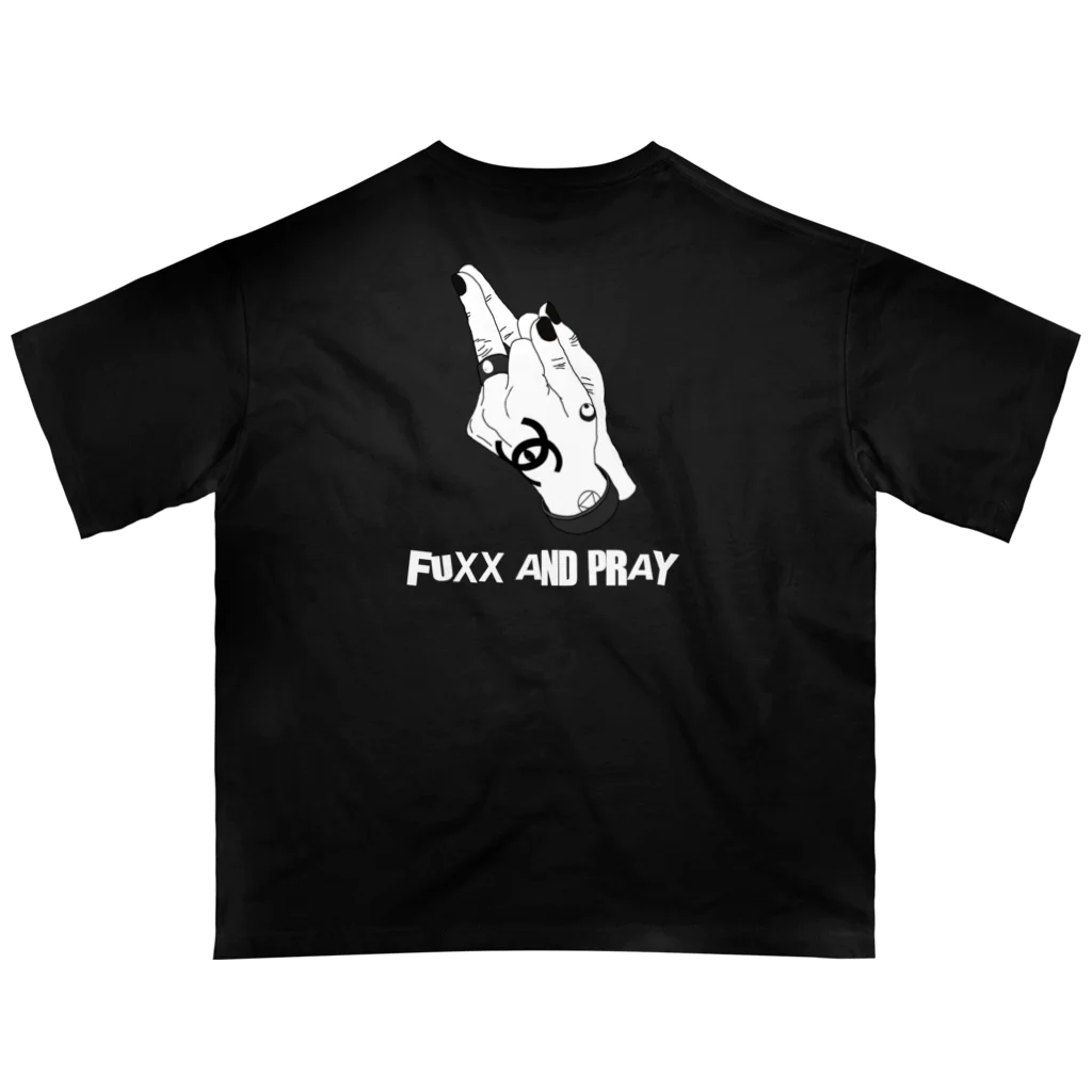 Culture Clubの[ Culture Club ] FuXX and Pray Oversized T-sh① オーバーサイズTシャツ