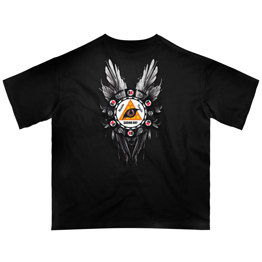 CASINOBOYのROULETTE KNIGHTS NO,φ CASINOBOY オーバーサイズTシャツ