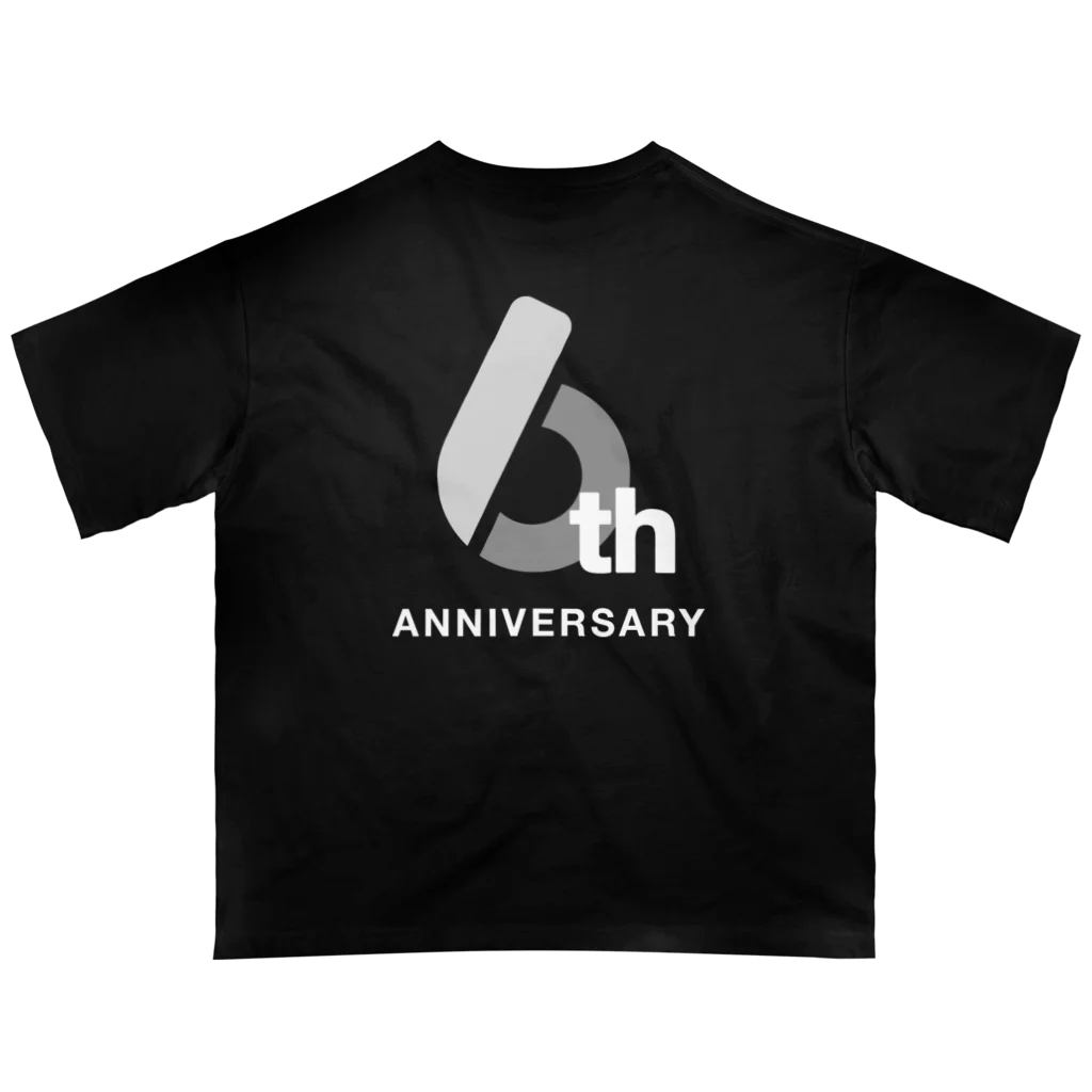 overflow_incのoverflow 6th Anniversary (Navy) オーバーサイズTシャツ