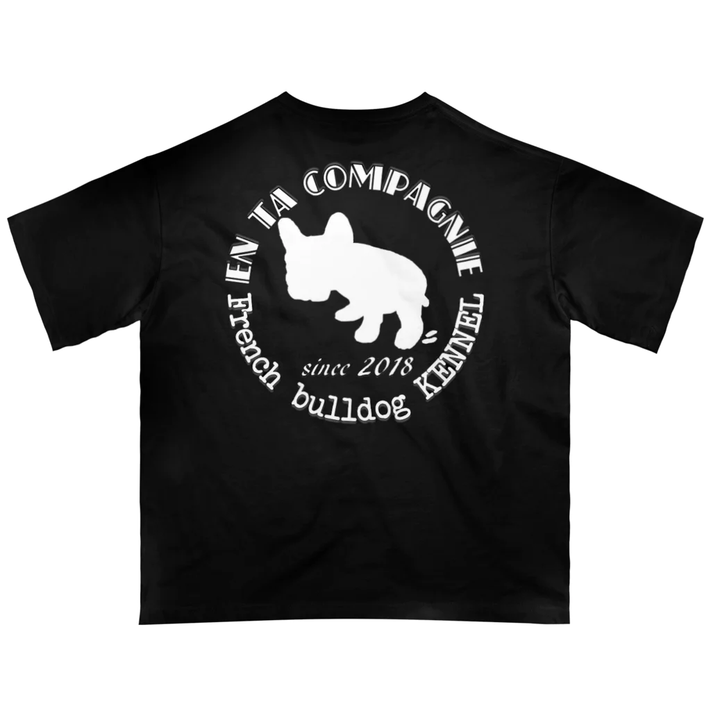 entacompagnie_kennelのアンタコンパニーケンネル ロゴマーク オーバーサイズTシャツ