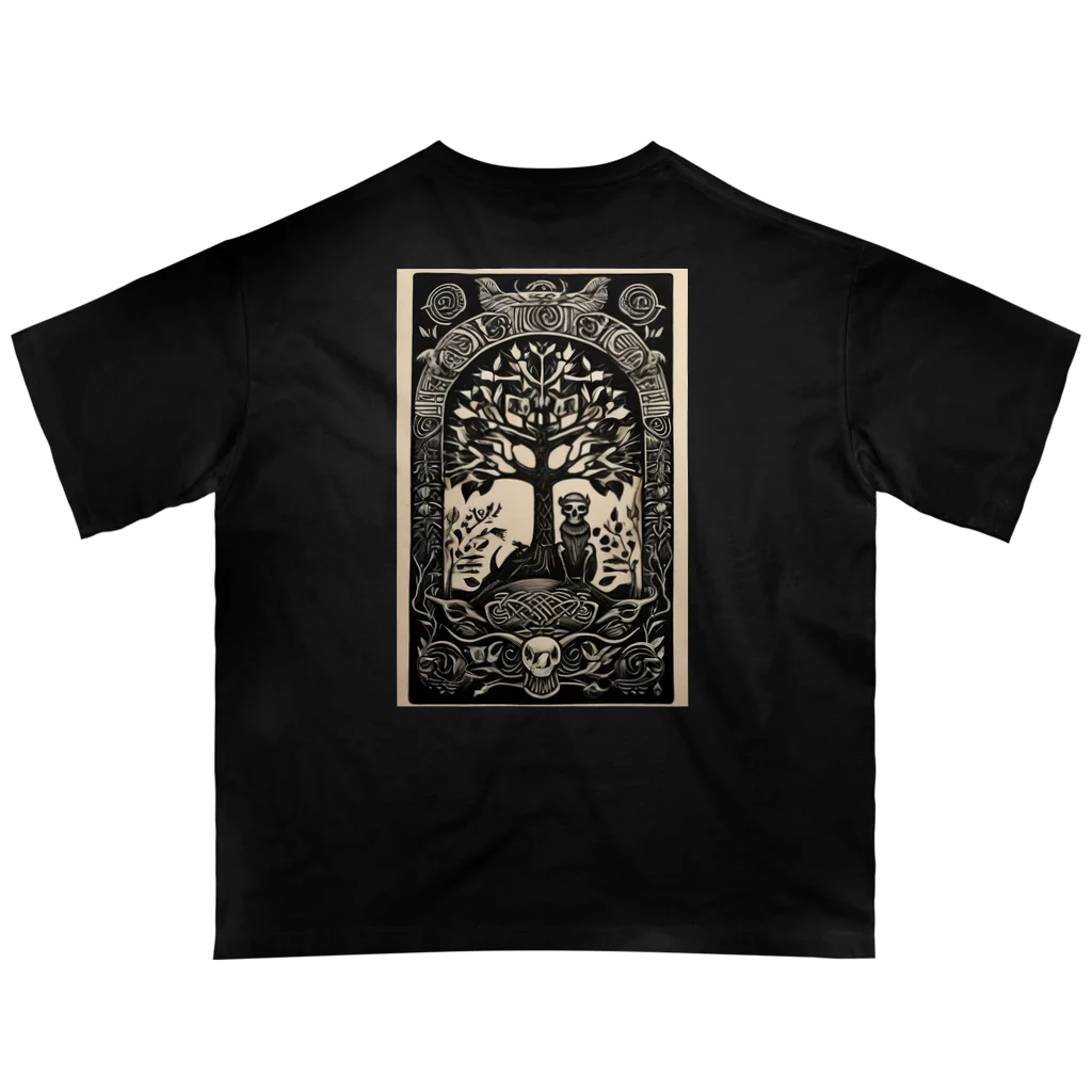 Skull sectionのドクロの木 Oversized T-Shirt