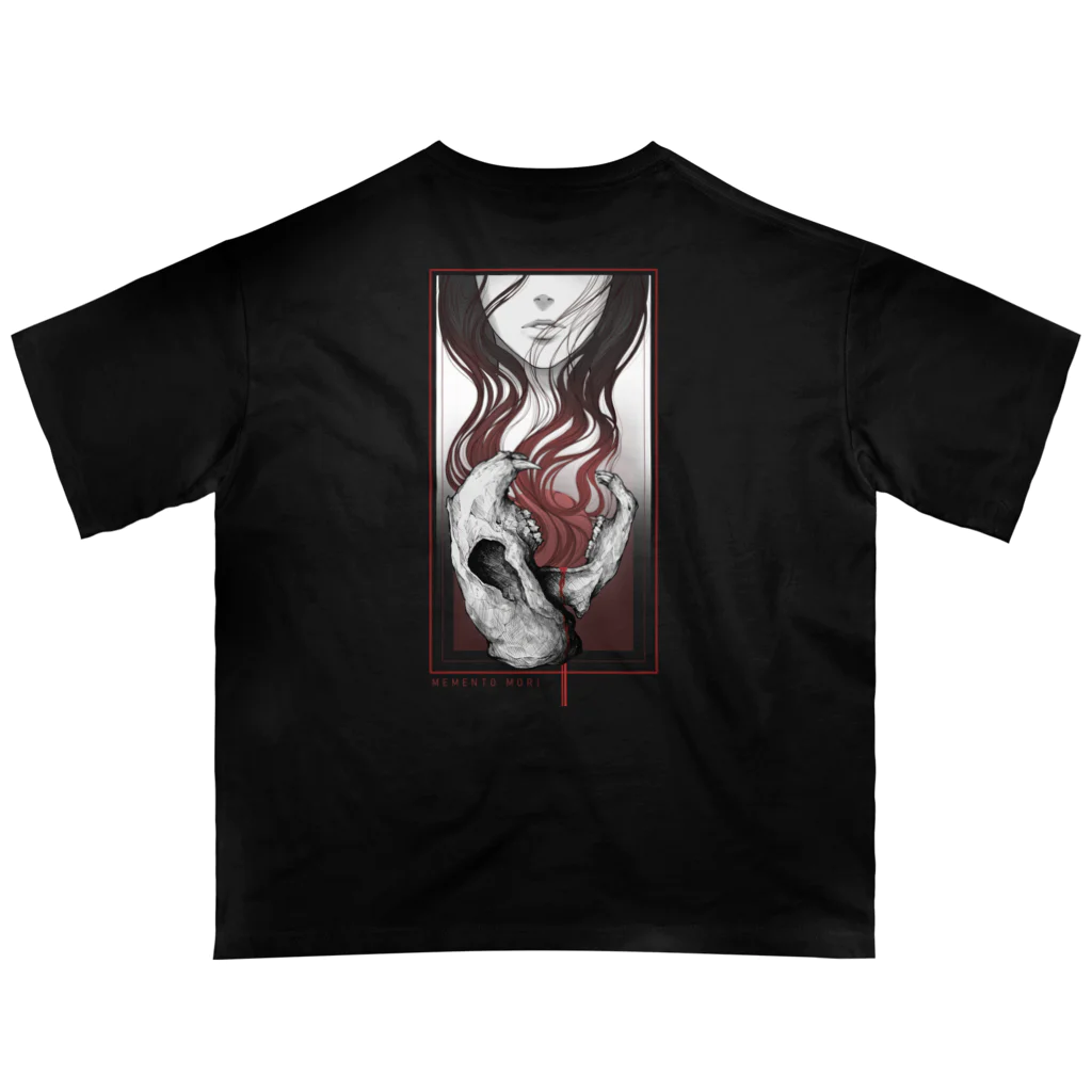 PUPPET FACEのMEMENTO MORI_02 オーバーサイズTシャツ