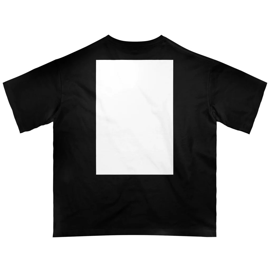 ReTABA店の色紙の余白君 Oversized T-Shirt