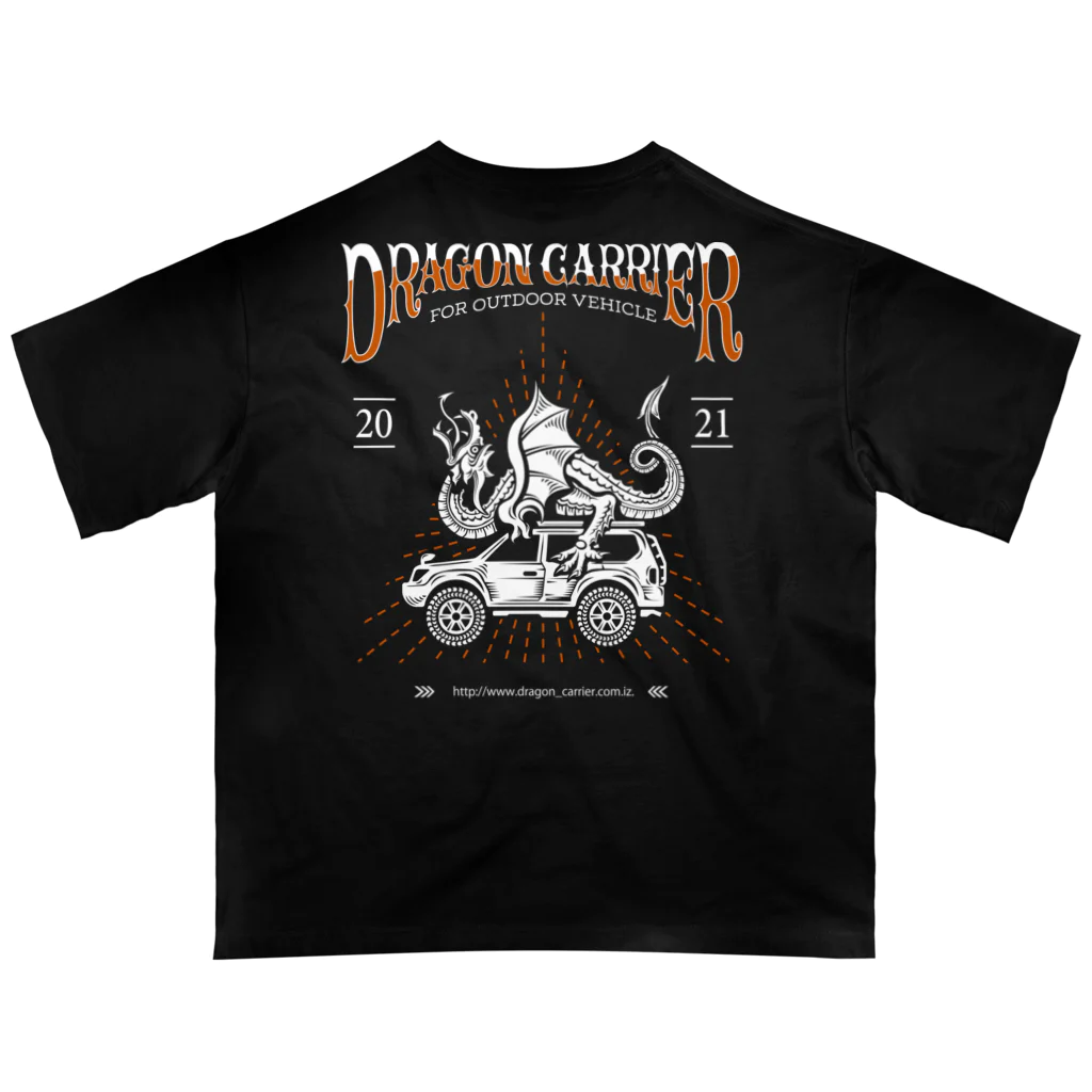 IZ_WORKSのDRAGON CARRIER 01 オーバーサイズTシャツ