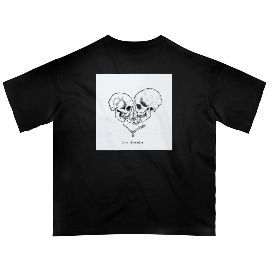 cotamのlove circulation Oversized T-Shirt