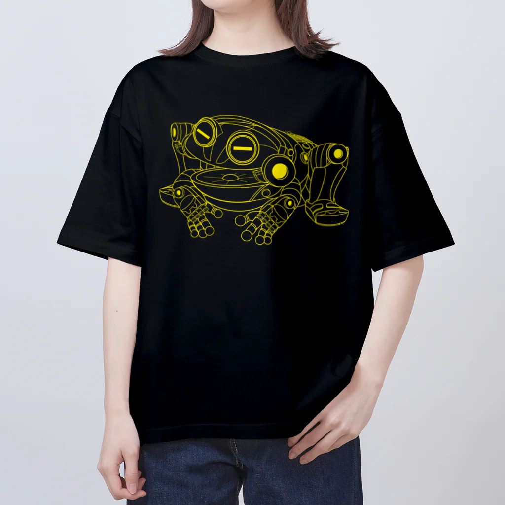 ギャネック屋のギャラクシーカエルロボエルビッケ オーバーサイズTシャツ