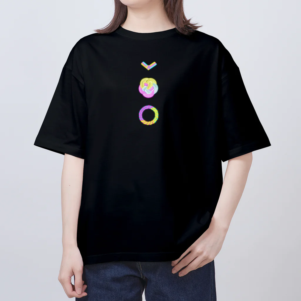 おこめざわのネオン水引3.1 Oversized T-Shirt