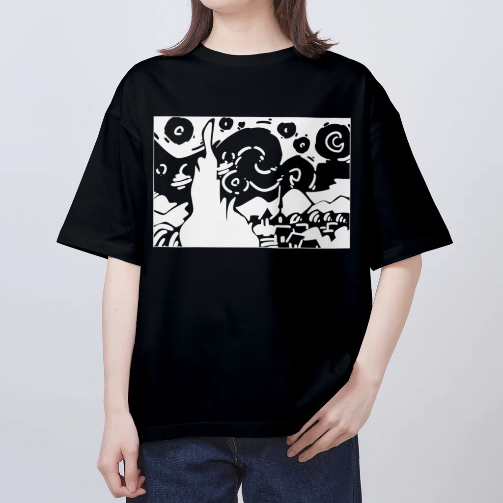 山形屋米店の星月夜（ほしづきよ、英語: The starry night） オーバーサイズTシャツ