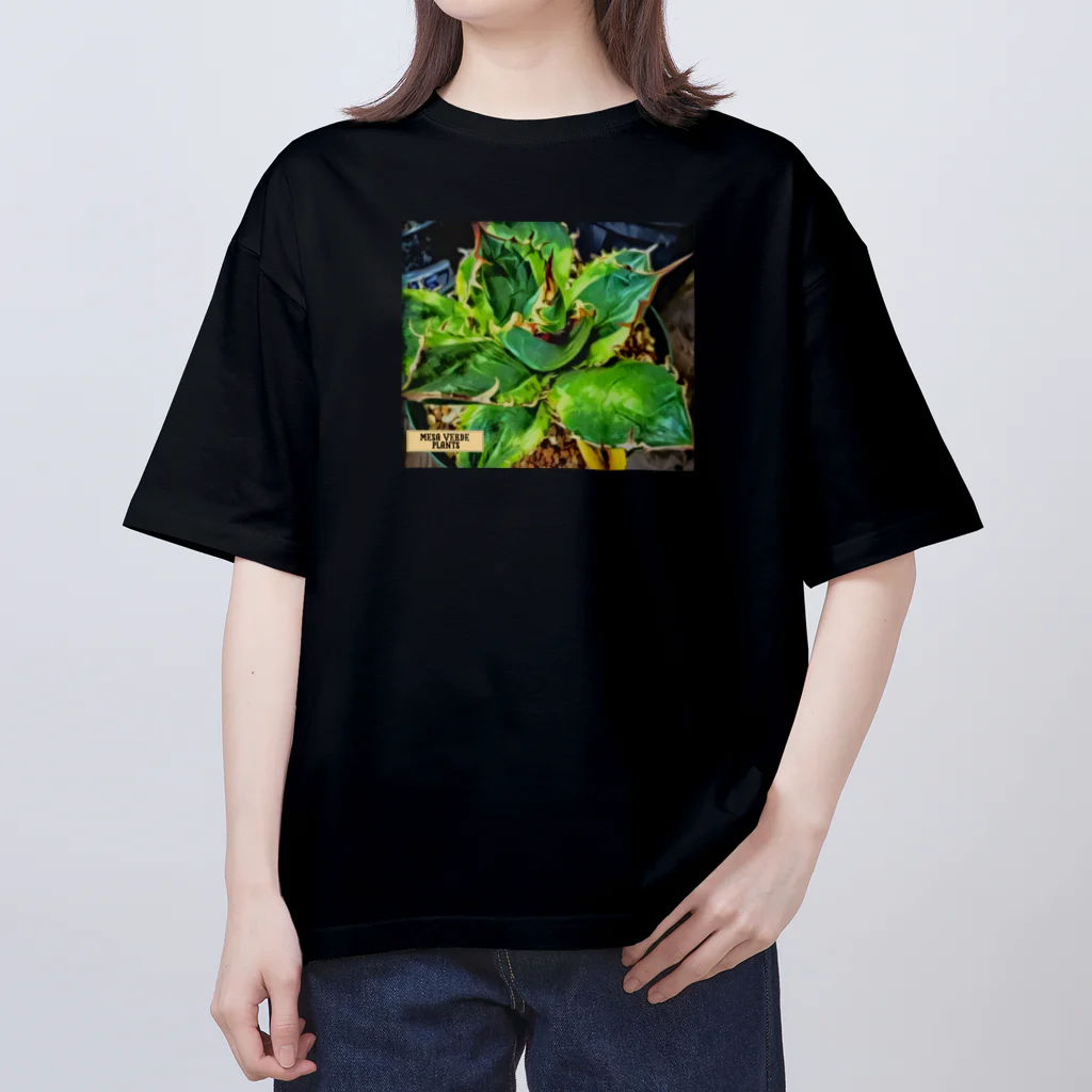 Hari no Yama / 針の山のMESA VERDE PLANTS オーバーサイズTシャツ