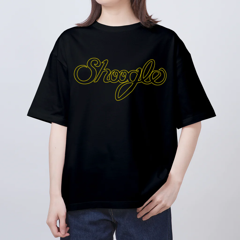 週刊少年ライジングサンズのShoogle(シューグル) Yellow Line Oversized T-Shirt