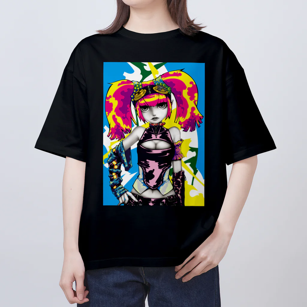 トウマシキのPSY-FI GALS オーバーサイズTシャツ