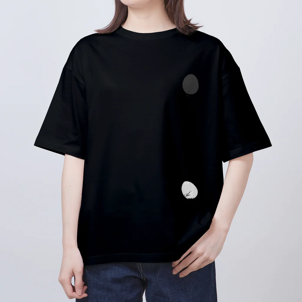 Culture Clubの[ Culture Club ] Fallen Egg OS T-sh Oversized T-Shirt